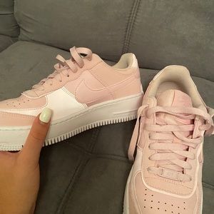NIKE AIR FORCE 1 SHADOW PINK FOAM SIZE 9